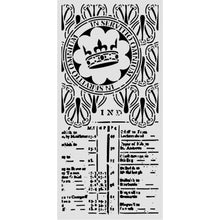 Stamperia Our Way Crown Stencil (12x25cm)