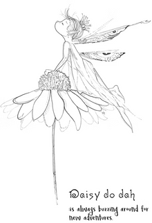 Stampanory Daisy Do Dah  A6 Faeries Stamp Set