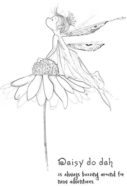 Stampanory Daisy Do Dah  A6 Faeries Stamp Set