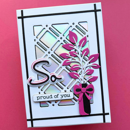 Spellbinders Decorative Lattice Dies from the Summertime Collection by Lisa Horton