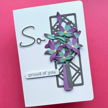 Spellbinders Decorative Lattice Dies from the Summertime Collection by Lisa Horton