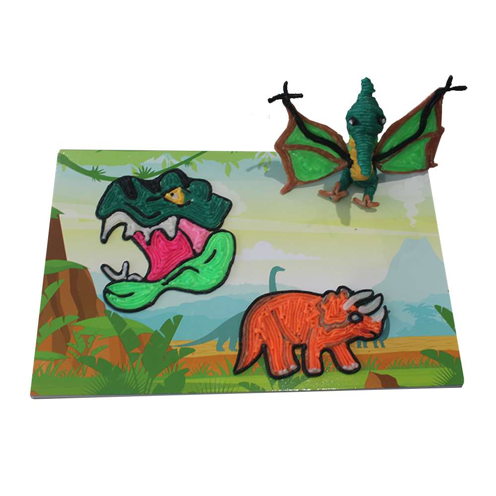 The Happy Puzzle Company The Amazing Waxidoodles Dinosaurs