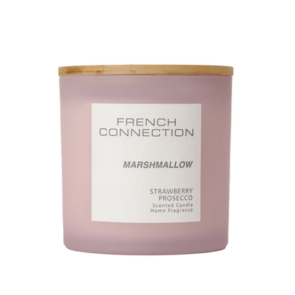 French Connection Pastel Range Marshmallow (Strawberry Prosecco) 4-Wick Candle 1.46kg