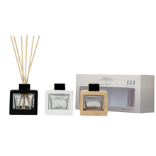 French Connection Wooden Surround Detail Trio of Reed Diffuser Gift Set 3 x 50ml