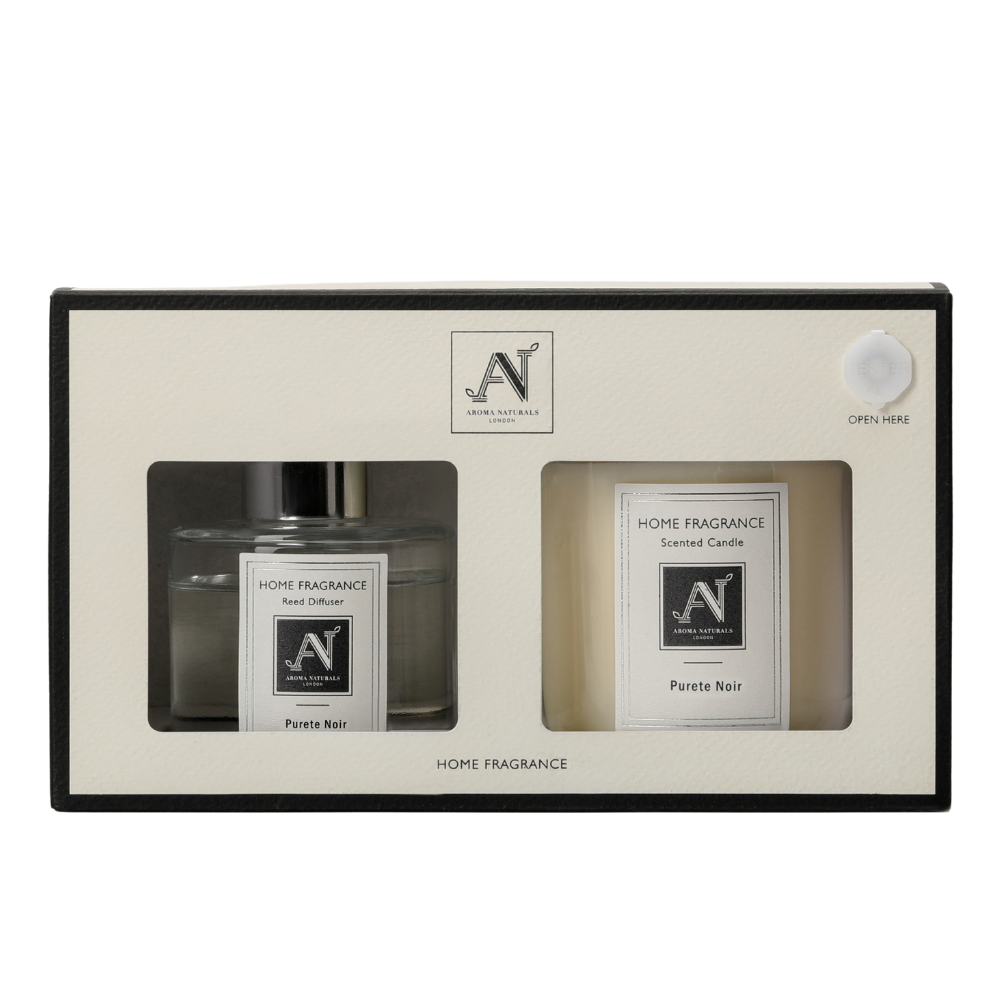 Aroma Naturals London The Minimalist Luxe Range Caramel & Fruit Gift Set - Purete Noir