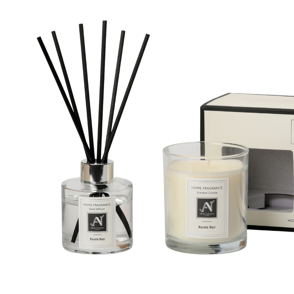 Aroma Naturals London The Minimalist Luxe Range Mandarin & Floral Gift Set - Sensationnelle