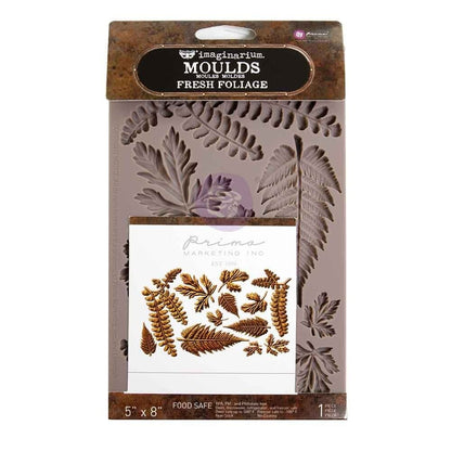 Finnabair Imaginarium Fresh Foliage 5x8" Silicone Mould