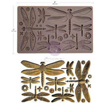 Finnabair Imaginarium Machine Dragonflies 5x8" Silicone Mould