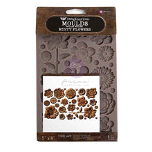 Finnabair Imaginarium Rusty Flowers 5x8" Silicone Mould