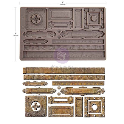 Finnabair Imaginarium Tapes & Labels 5x8" Silicone Mould