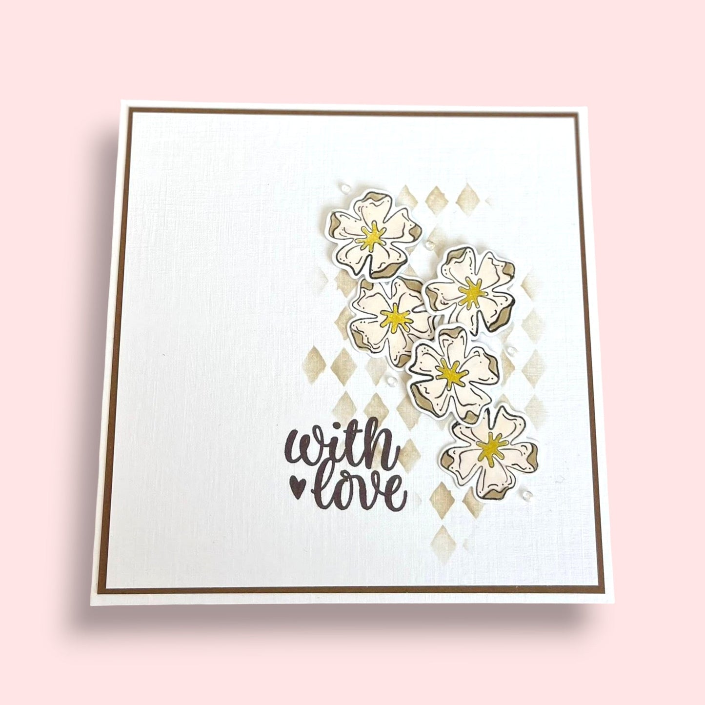 Lisa Horton Crafts Floral Wishes 5" x 7" 3D Embossing Folder