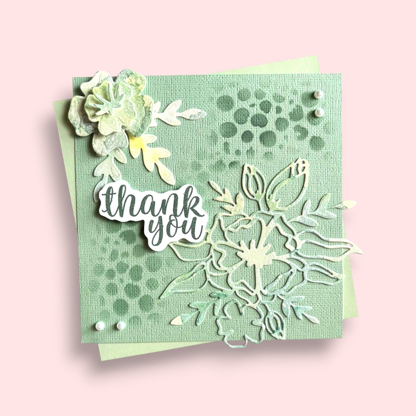 Lisa Horton Crafts Floral Wishes 5" x 7" 3D Embossing Folder