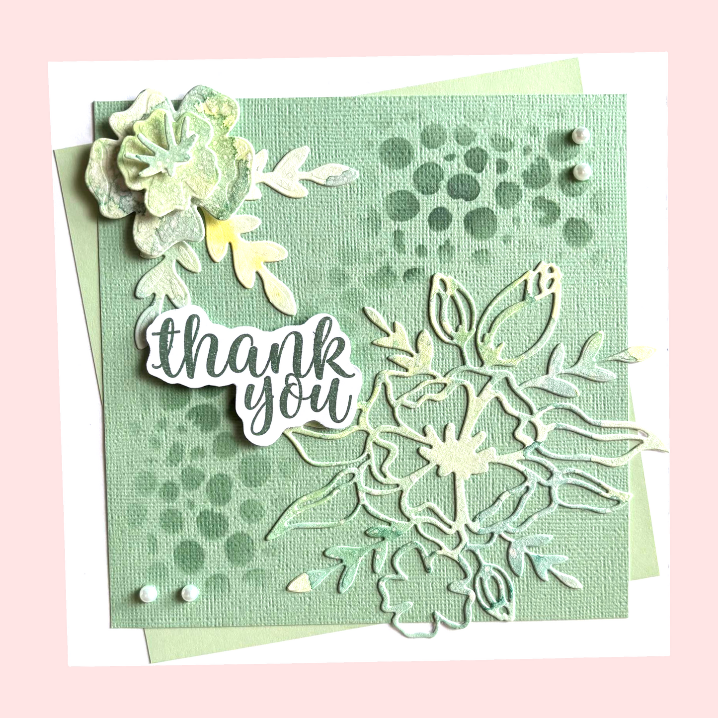 Lisa Horton Crafts Floral Wishes 5" x 7" Layering Stencil - 7 Layers