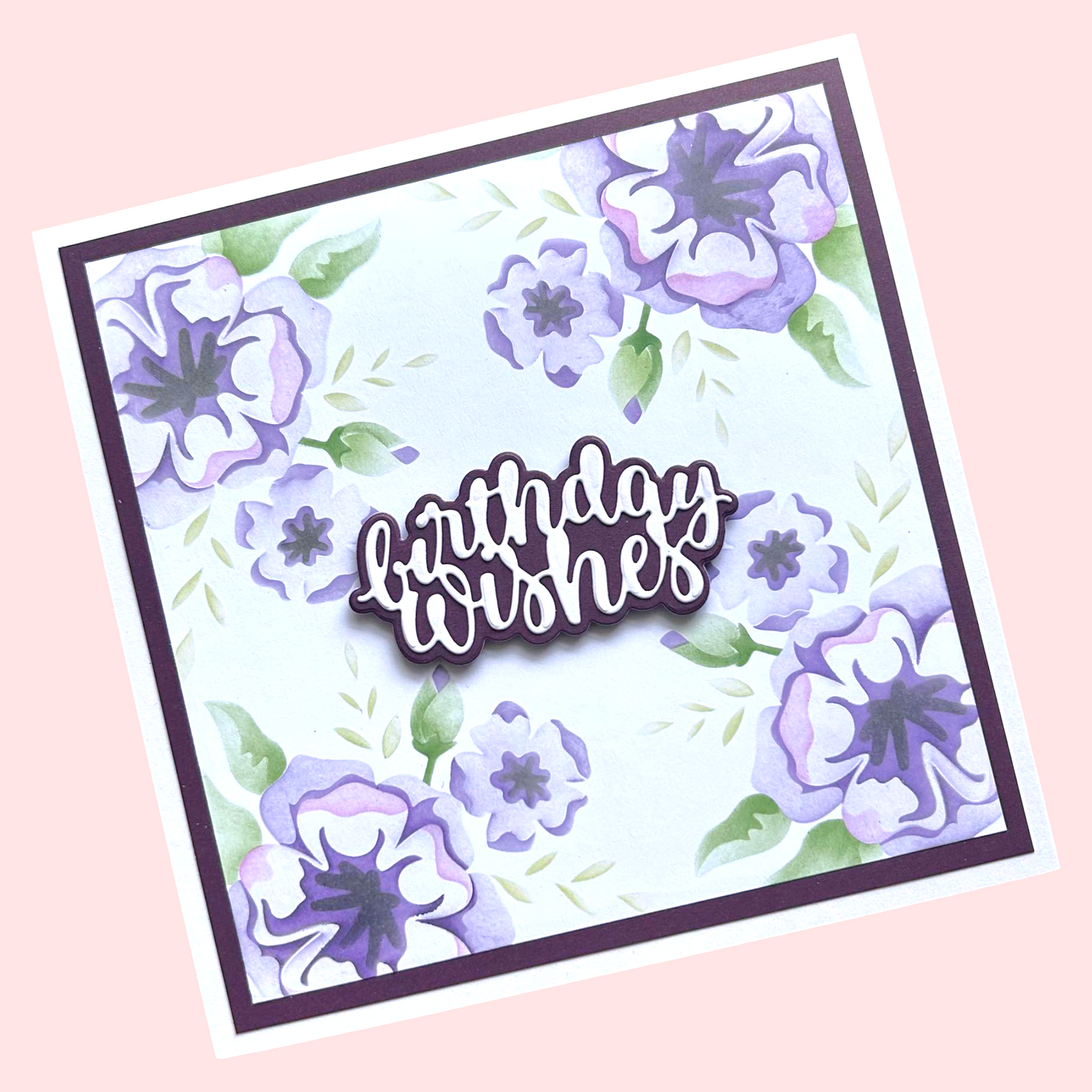 Lisa Horton Crafts Floral Wishes Trellis Die Set - 3 Dies