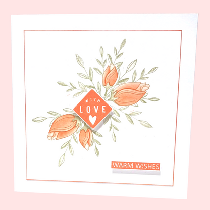 Lisa Horton Crafts Floral Wishes Die Set – 11 Dies