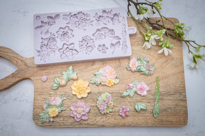 Karen Davies Sugarcraft Floral Essentials Silicone Mould