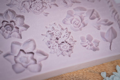 Karen Davies Sugarcraft Floral Essentials Silicone Mould