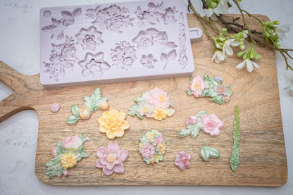 Karen Davies Sugarcraft Floral Essentials Silicone Mould