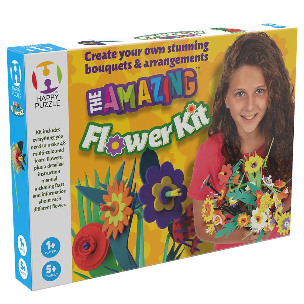 The Happy Puzzle Company The Amazing Flower Kit