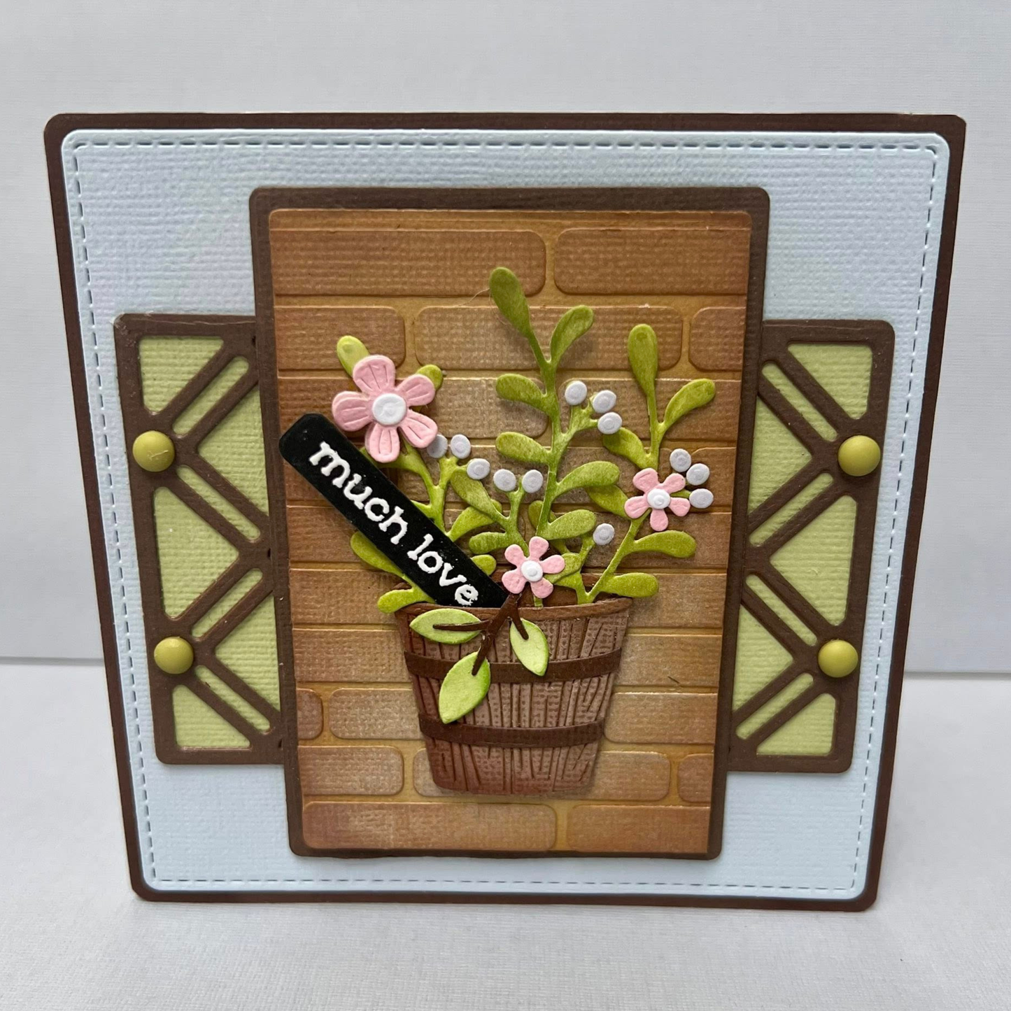 Spellbinders Garden Planter Dies from the Summertime Collection by Lisa Horton