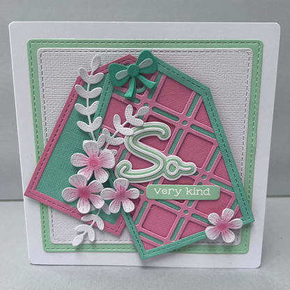 Spellbinders So Amazing Sentiments Stamps and Dies from the Summertime Collection by Lisa Horton