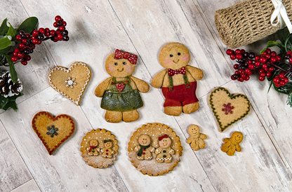 Karen Davies Sugarcraft Gingerbread Cookie Silicone Mould