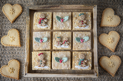 Karen Davies Sugarcraft Gingerbread Cookie Silicone Mould