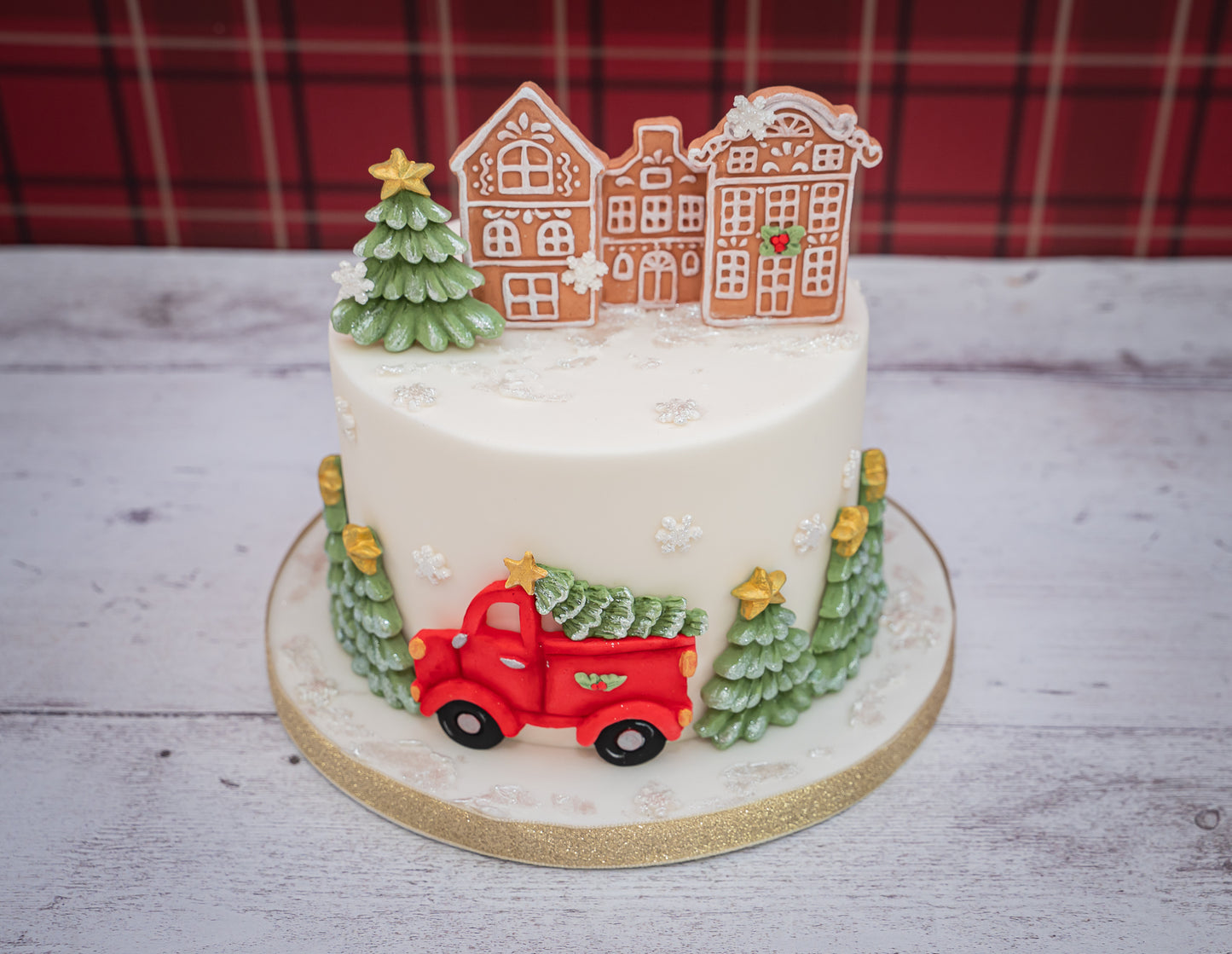 Karen Davies Sugarcraft Gingerbread Houses Silicone Mould