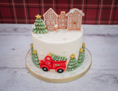 Karen Davies Sugarcraft Gingerbread Houses Silicone Mould