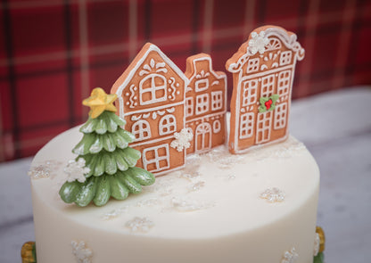 Karen Davies Sugarcraft Gingerbread Houses Silicone Mould