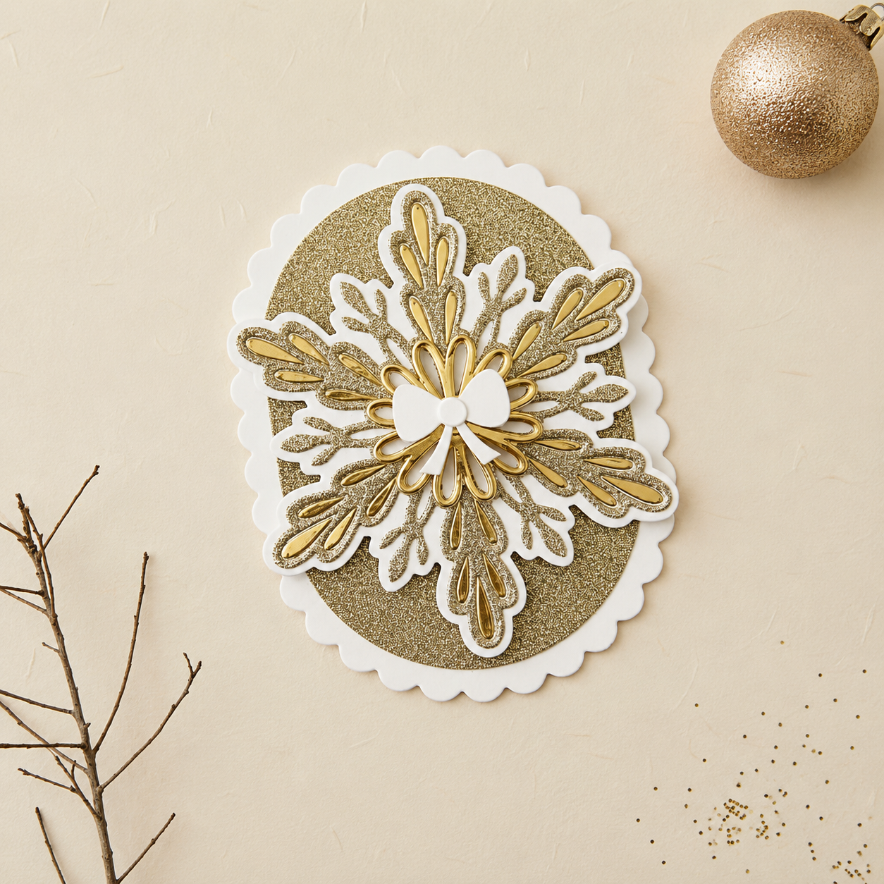 Spellbinders x Lisa Horton Crafts Layered Snowflakes Dies