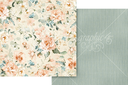 Graphic 45 Always & Forever 12" x 12" Collection Pack - 24 Double Sided Sheets