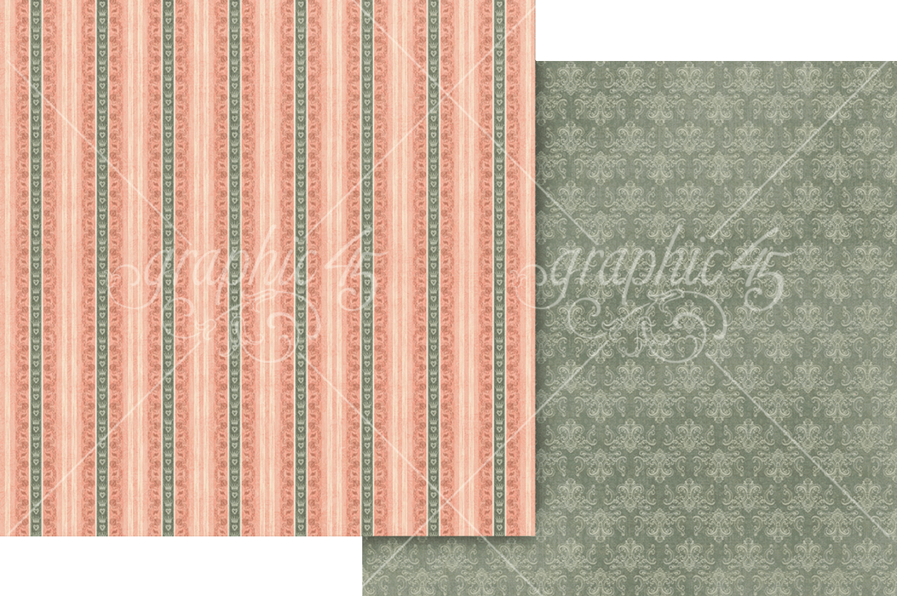 Graphic 45 Always & Forever 12" x 12" Collection Pack - 24 Double Sided Sheets