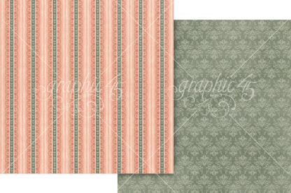 Graphic 45 Always & Forever 12" x 12" Collection Pack - 24 Double Sided Sheets