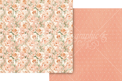 Graphic 45 Always & Forever 12" x 12" Collection Pack - 24 Double Sided Sheets
