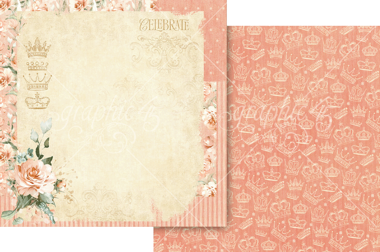 Graphic 45 Always & Forever 12" x 12" Collection Pack - 24 Double Sided Sheets