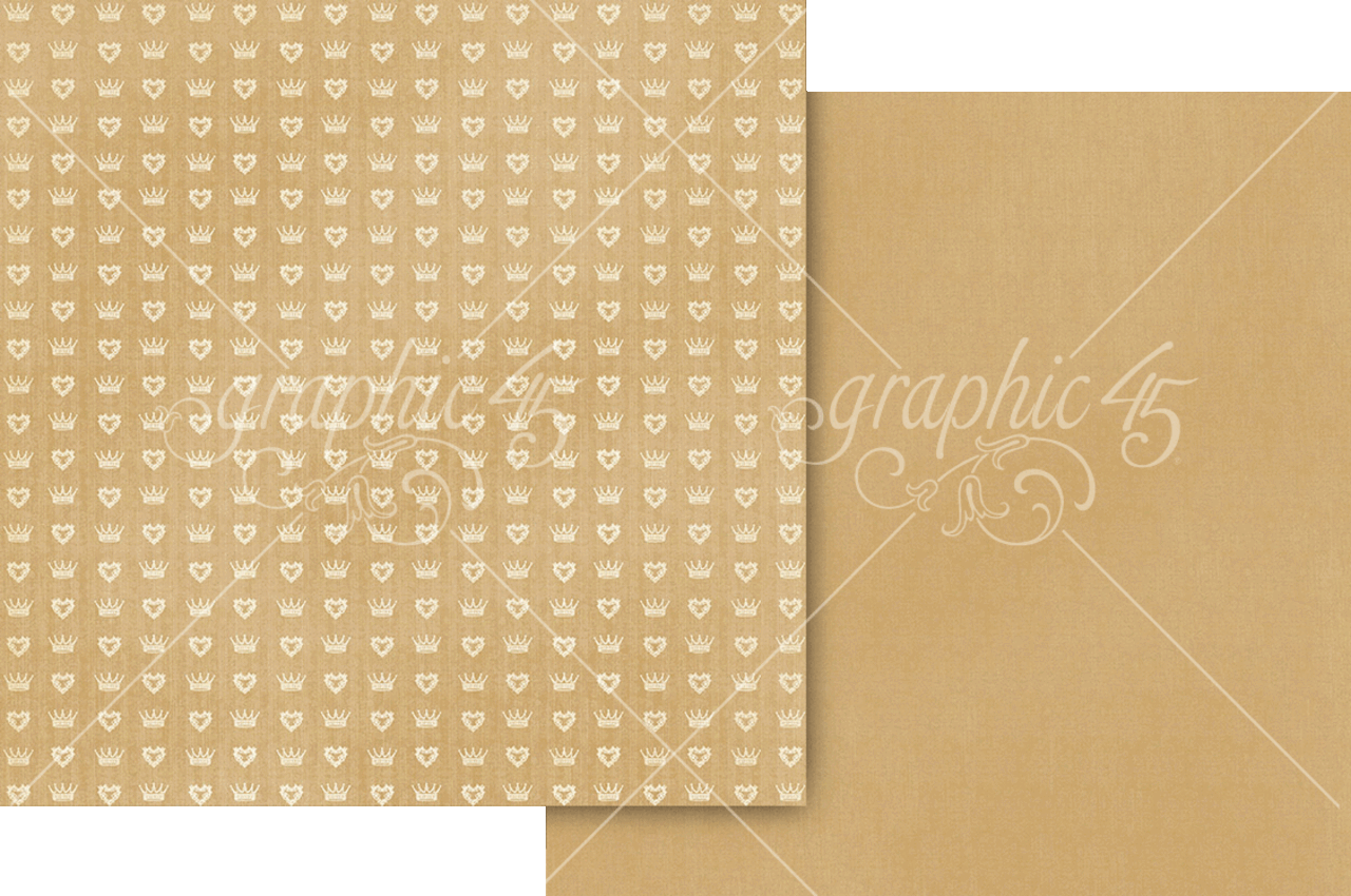 Graphic 45 Always & Forever 12" x 12" Collection Pack - 24 Double Sided Sheets