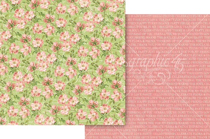 Graphic 45 Botanical Tea Keepsake Kit with Exclusive Metal Die-Set
