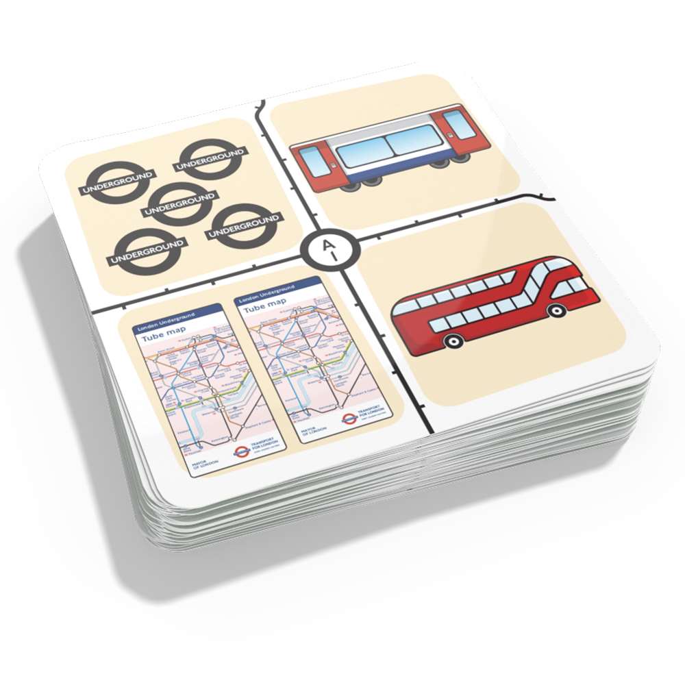 The Happy Puzzle Company Underground Gridzy Game
