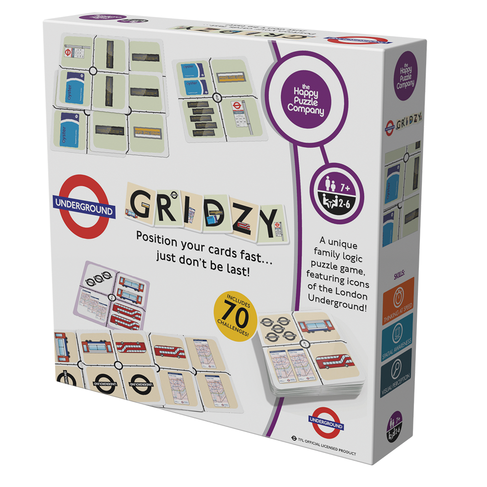 The Happy Puzzle Company Underground Gridzy Game