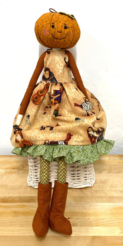 Quilter's Trading Post Penny Pumpkin Doll Pattern