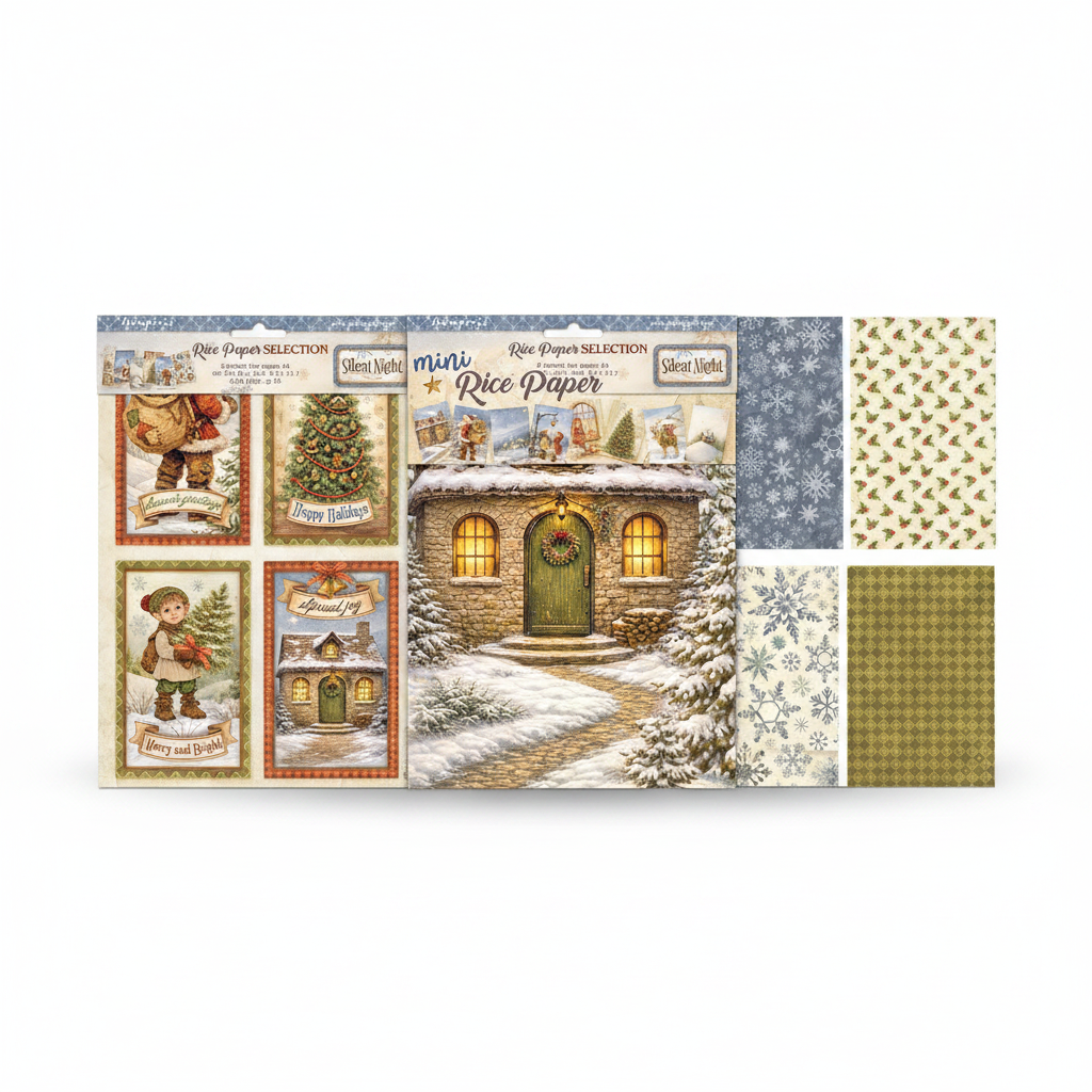 Stamperia Silent Night Rice Paper Selection