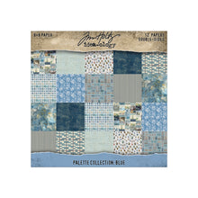 Tim Holtz Idea-ology - Palette Collection: Blue (8"x8")
