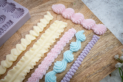 Karen Davies Sugarcraft Large Lambeth Borders Silicone Mould