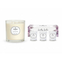 Parks London Linden Blossom 650g Candle & Trio Votives Set 1
