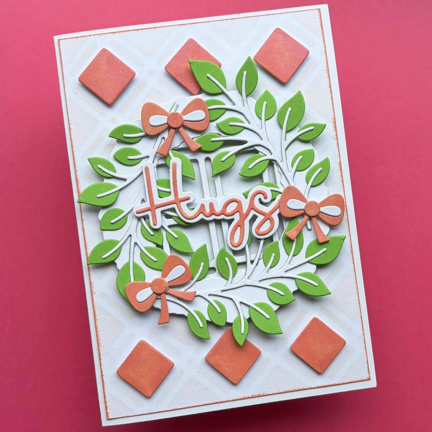 Spellbinders Loves and Hugs Sentiments Stamps and Dies from the Summertime Collection by Lisa Horton