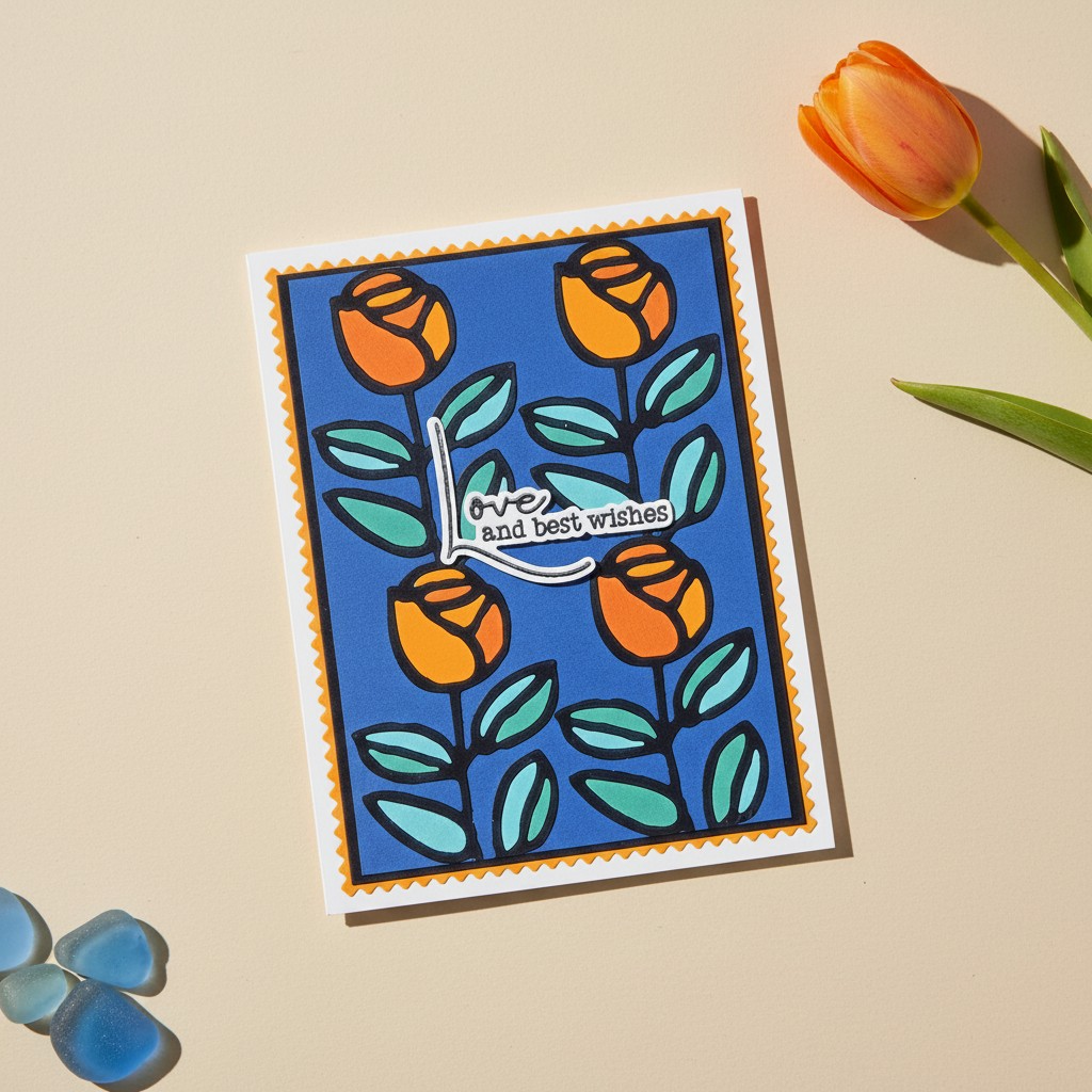 Lisa Horton Crafts More Scribbled Flowers Die Set – 6 Dies