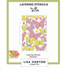 Lisa Horton Crafts Mariposa 5" x 7" Layering Stencils