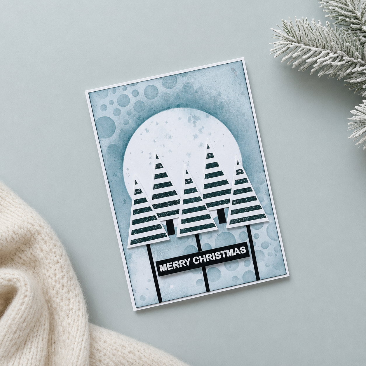 Spellbinders x Lisa Horton Crafts Infinity Trees Stamp & Die Set