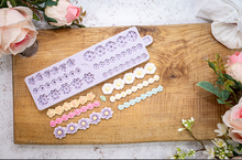 Karen Davies Sugarcraft Miniature Flower Borders Silicone Mould